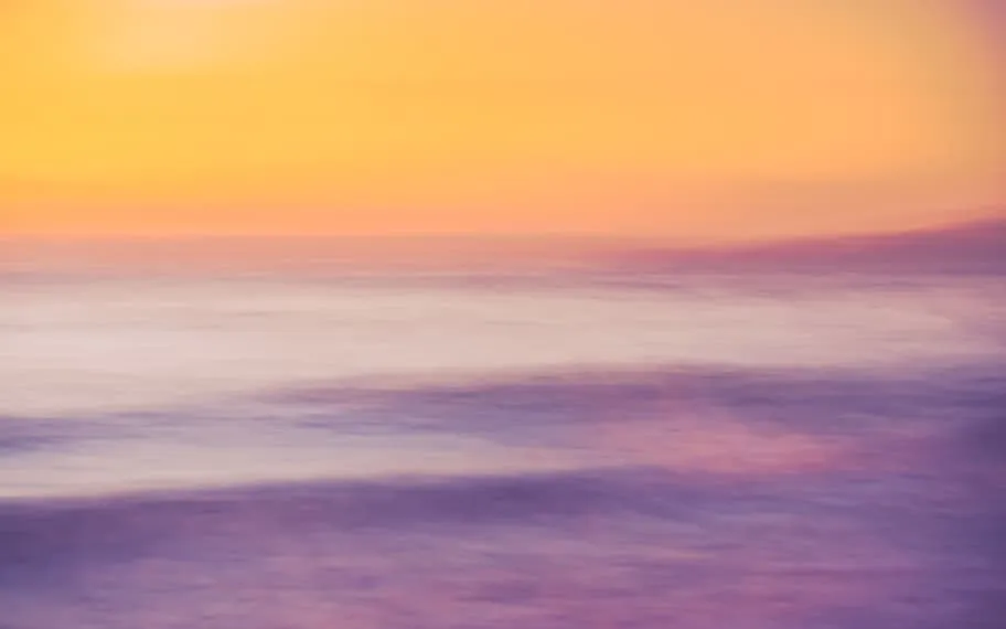 Colourful blurred image of sky