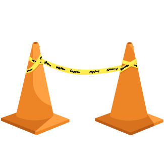 Two Traffic Cones